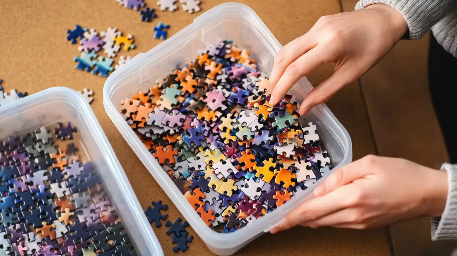 How to Store Wooden Puzzles