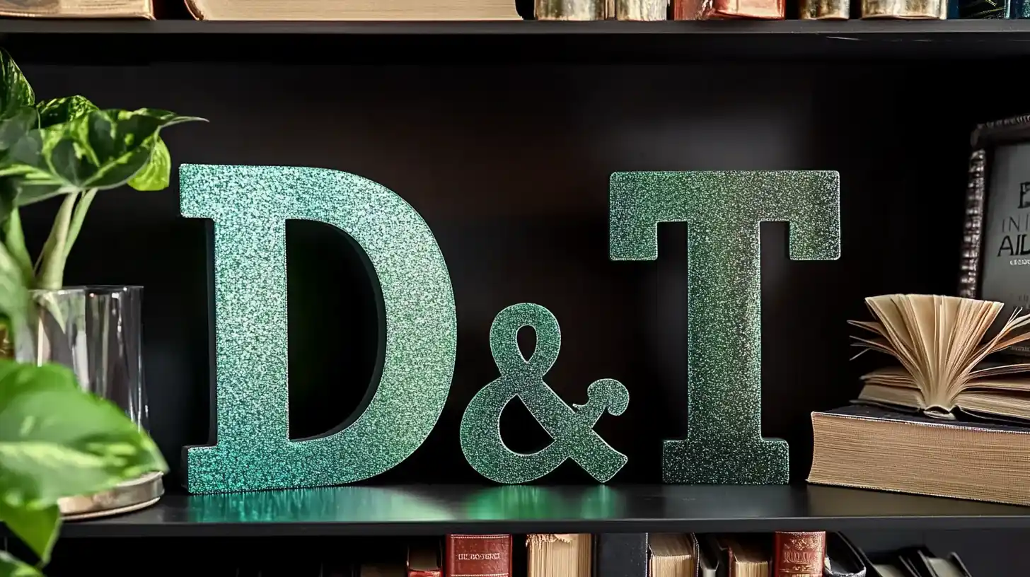 How Decorate Wooden Letters