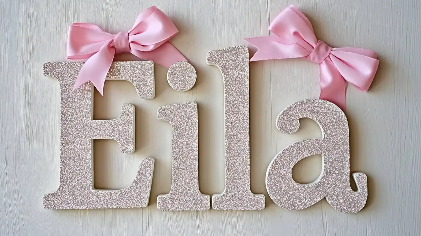 How Decorate Wooden Letters