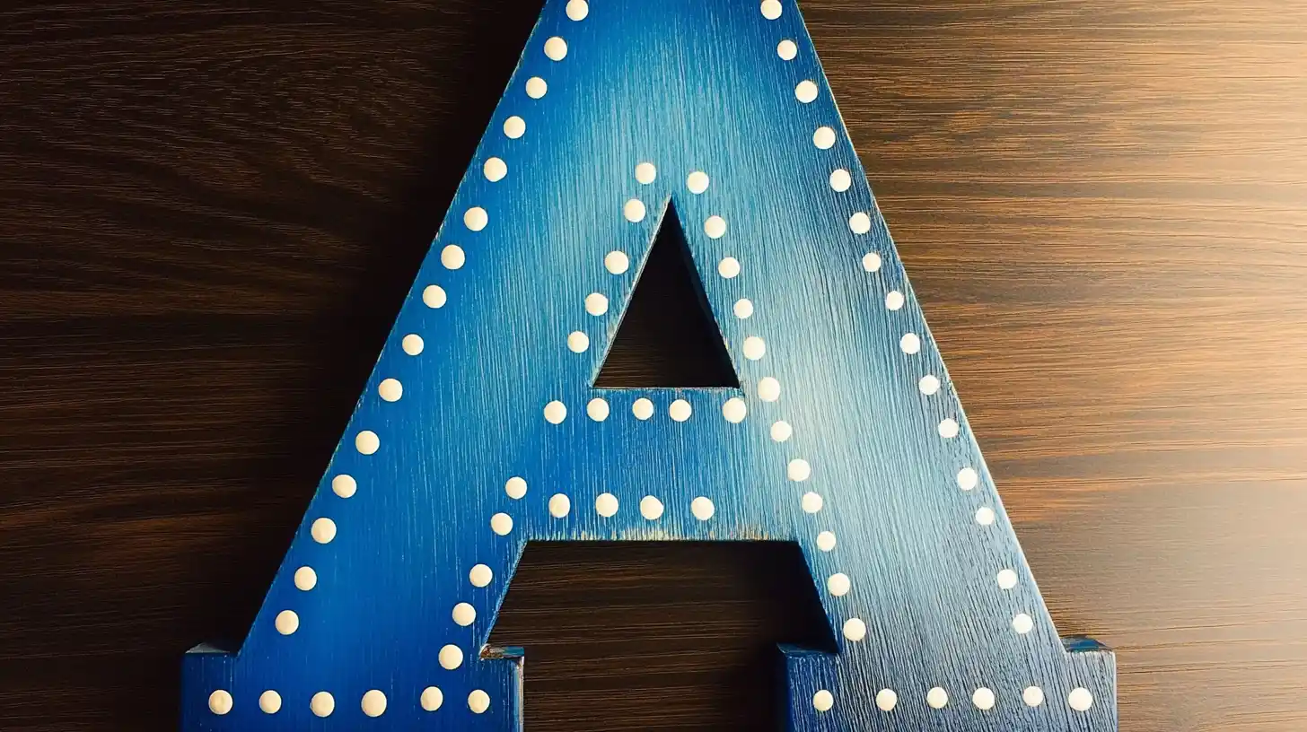 What to Paint on Wooden Letters