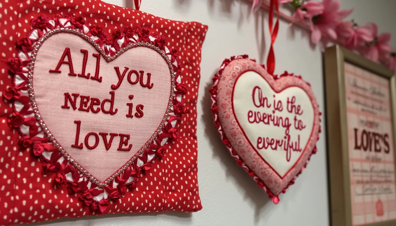 Valentine's Day Sewing Projects