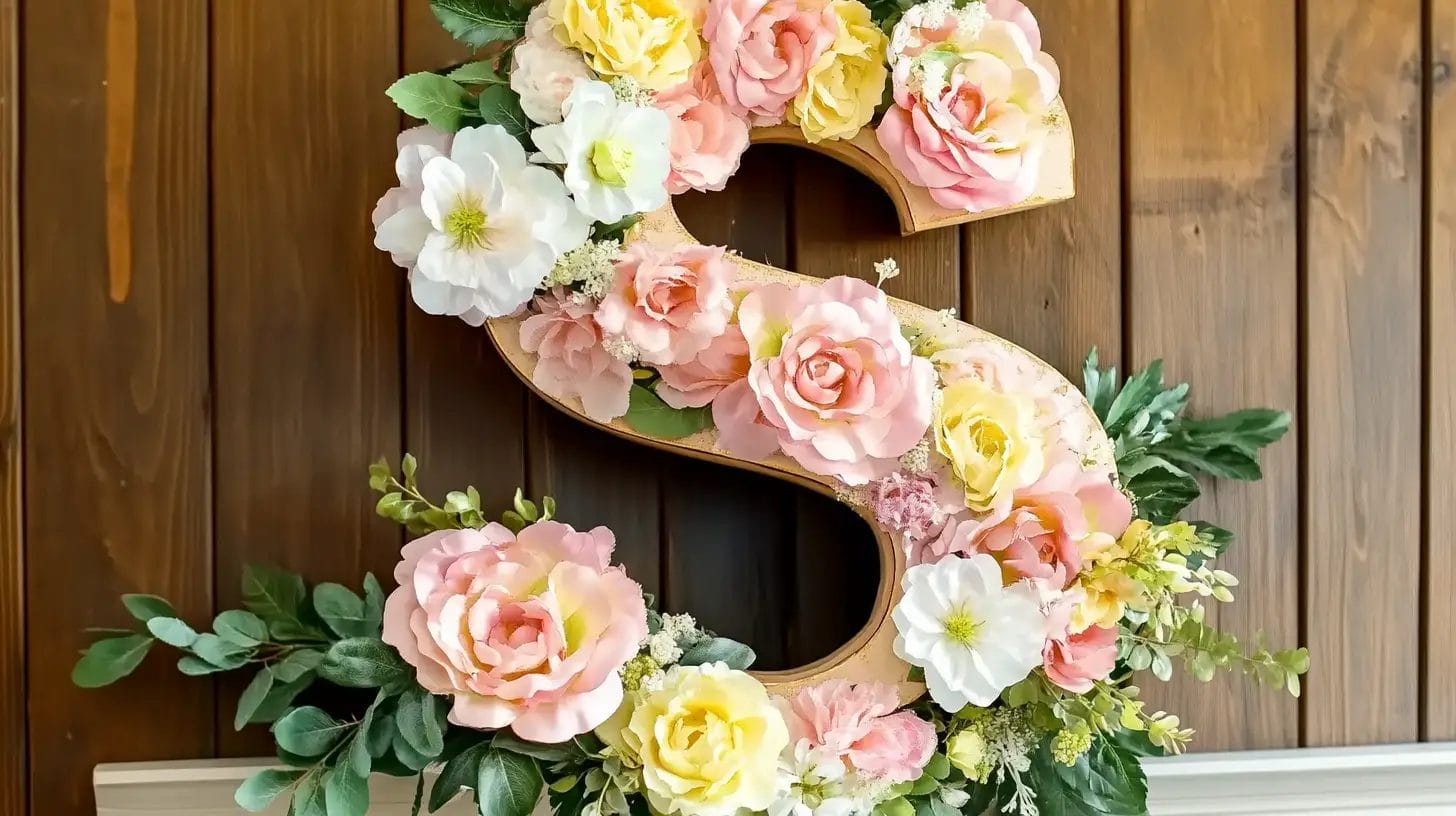 How to Decorate Wooden Letters