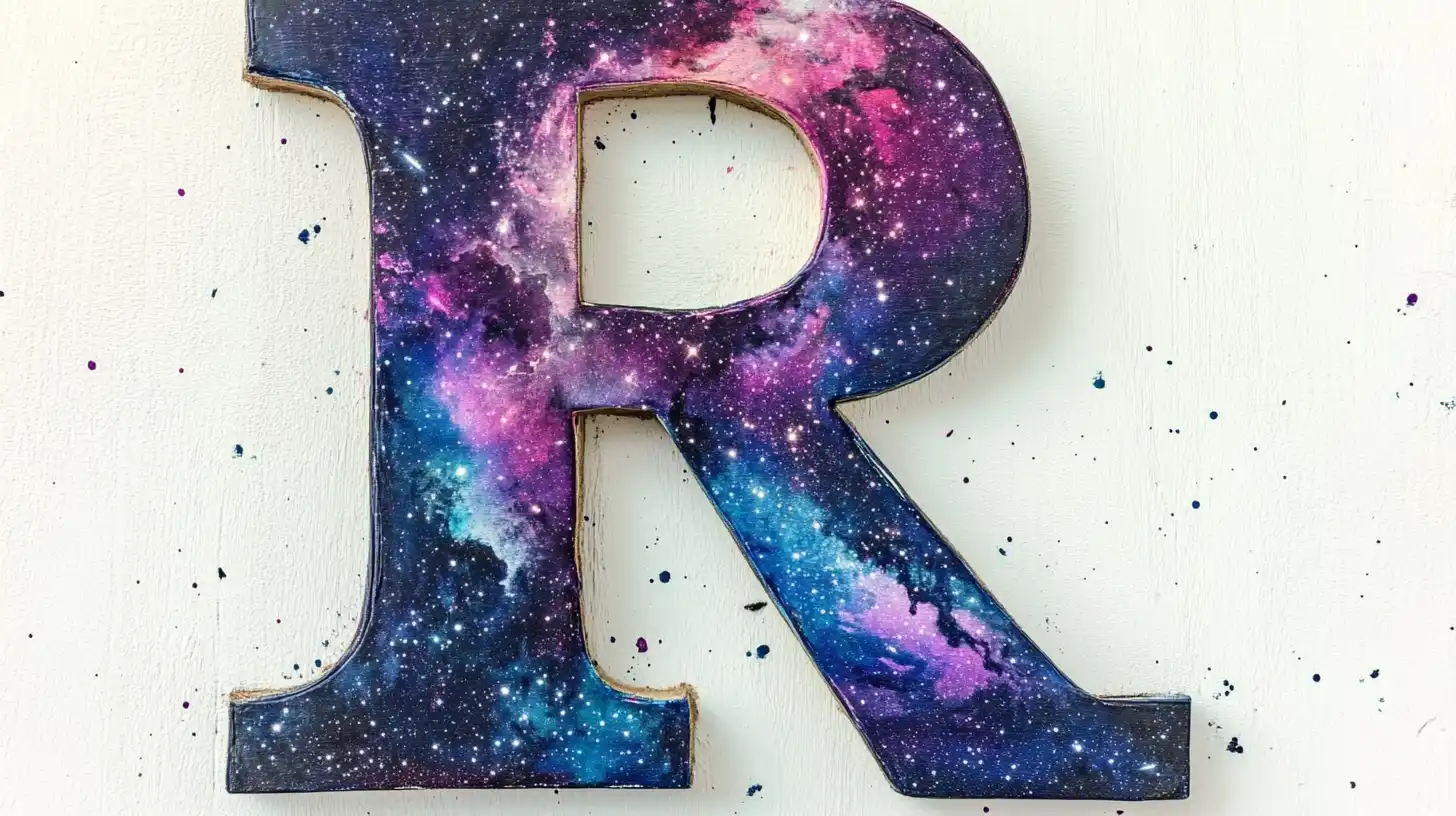 What to Paint on Wooden Letters