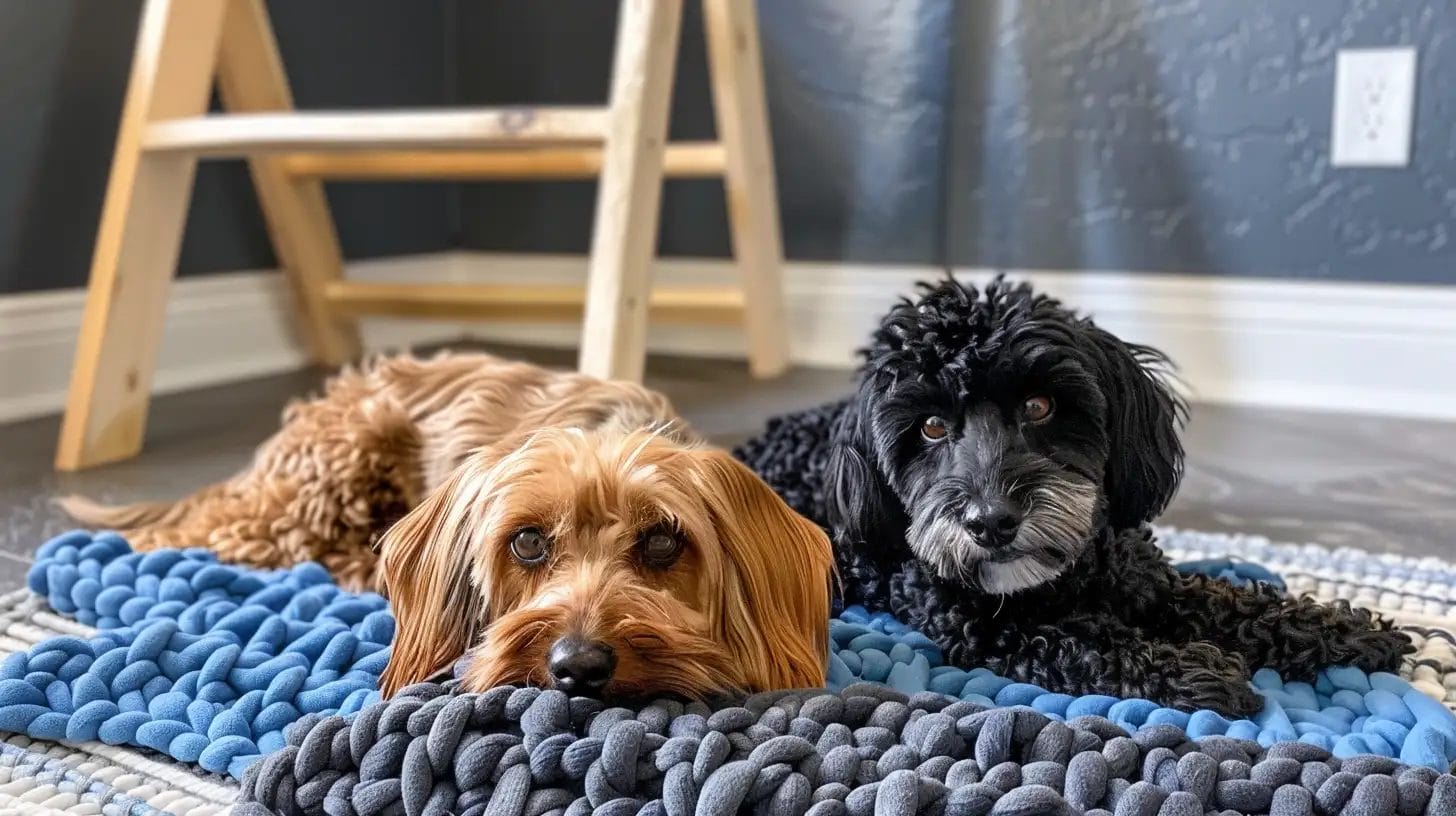Knitted Fabric for Dog Beds