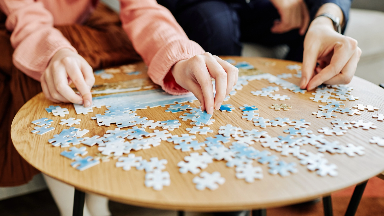 Best Surface for Assembling Puzzles