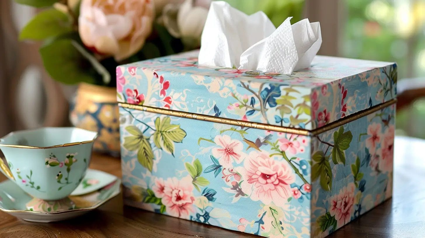 Decorate Tissue Box Ideas