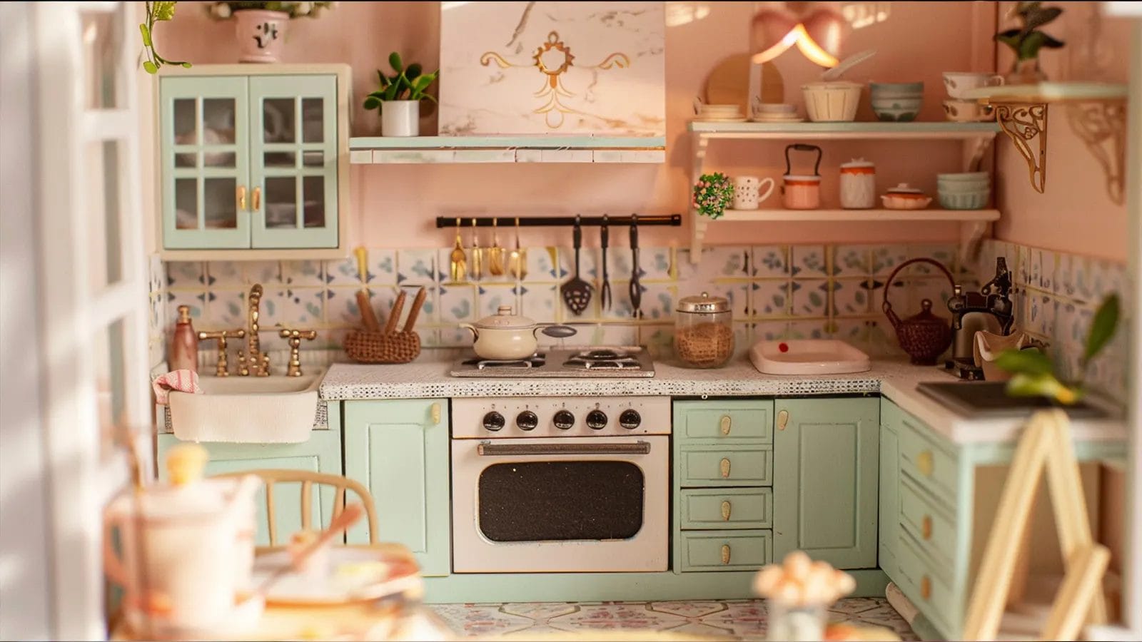 dollhouse kitchen makeover ideas