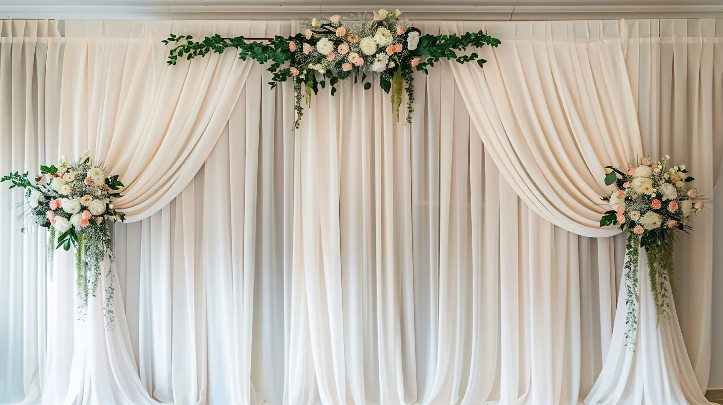 draping ideas for wedding