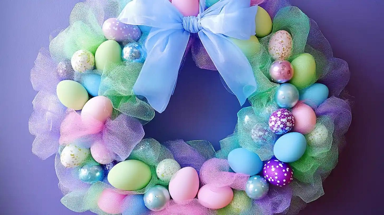 How to Make a Tulle Wreath