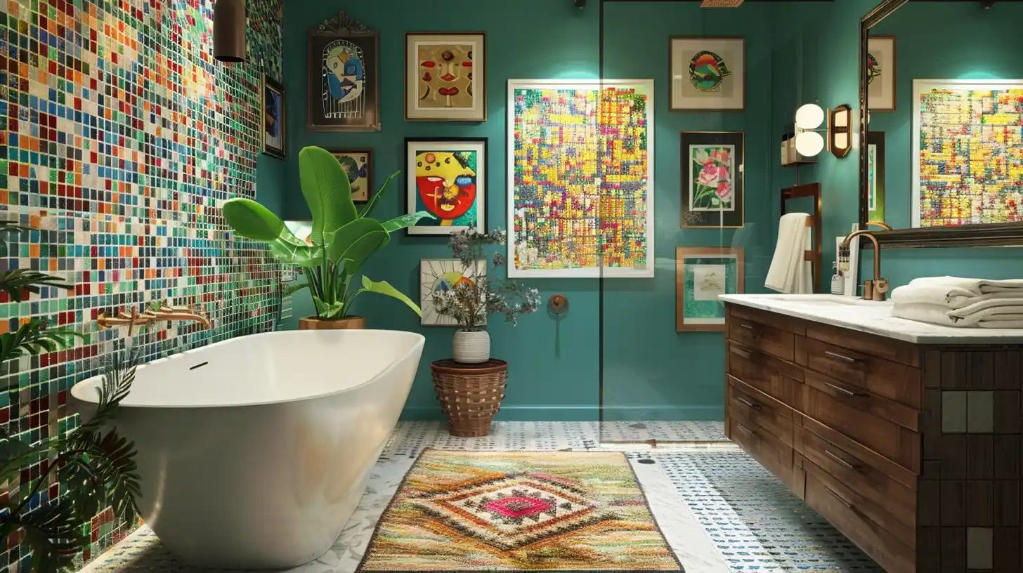 Eclectic Bathroom Design Ideas
