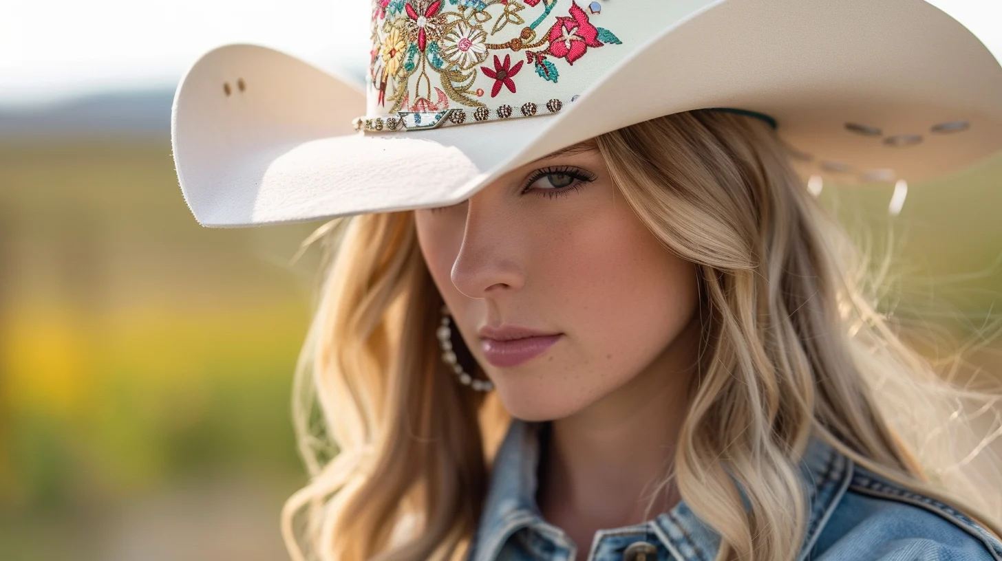 Ideas for Decorating Cowgirl Hats