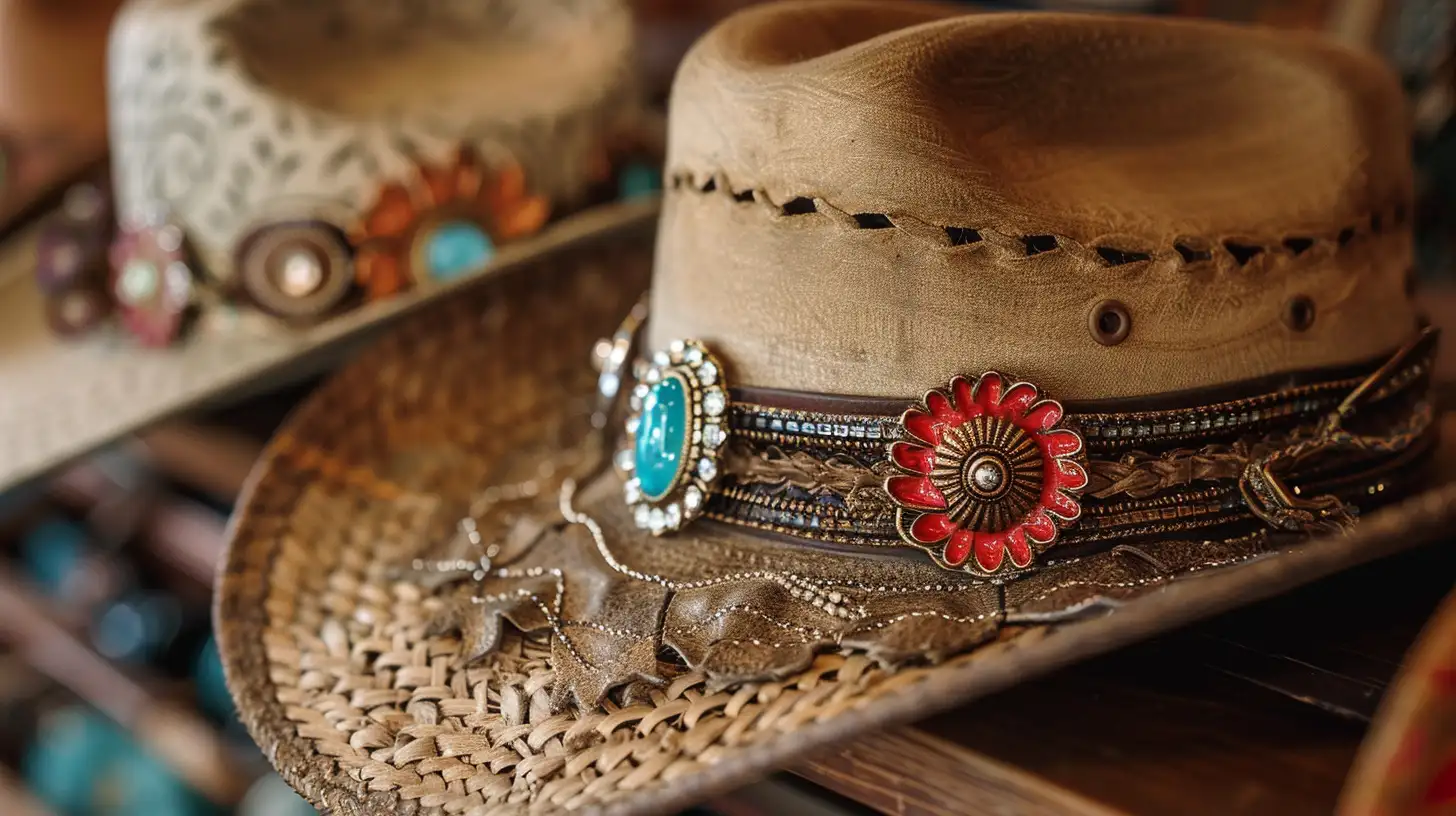 Ideas for Decorating Cowgirl Hats