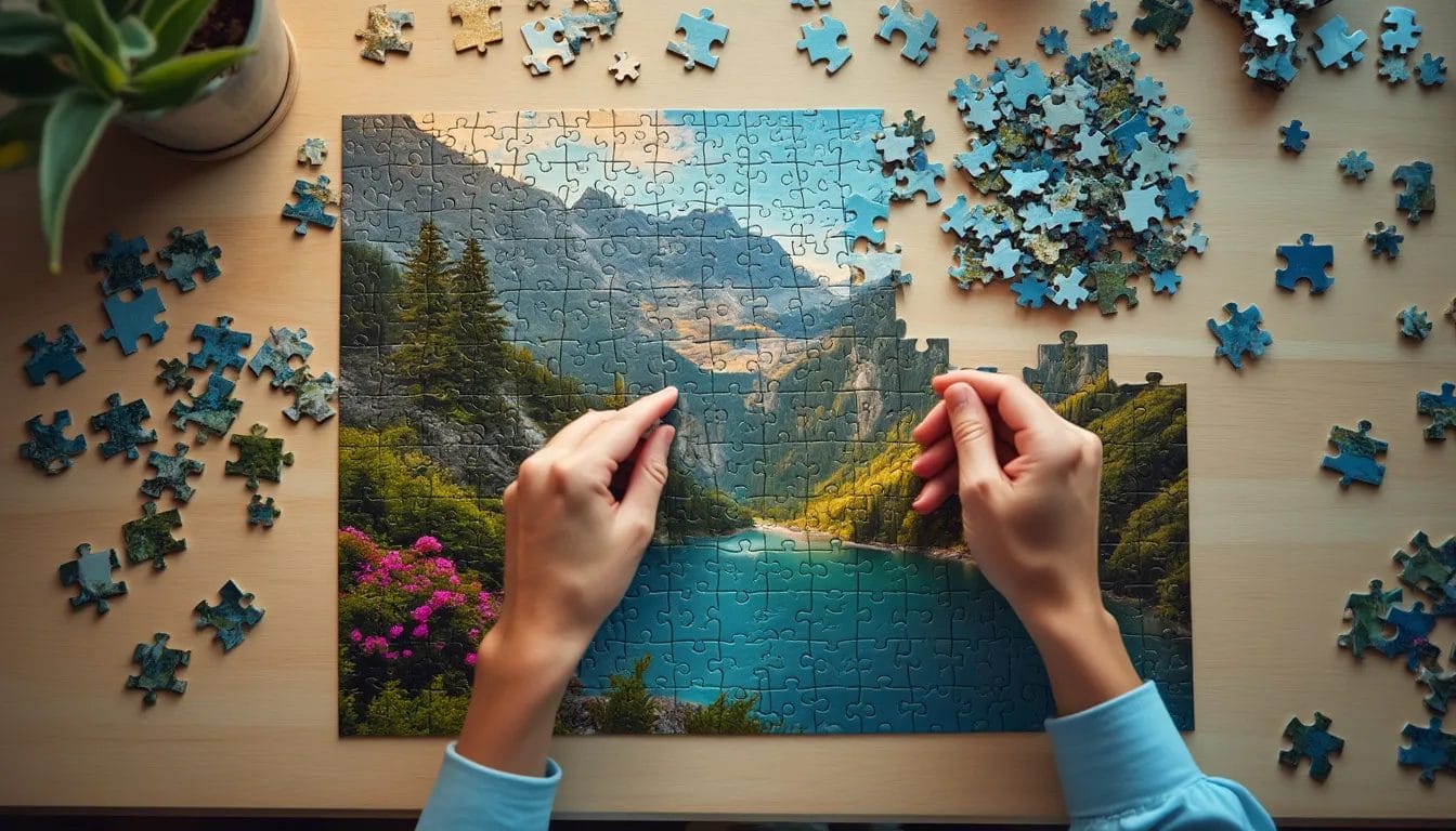 How to Assemble a Jigsaw Puzzle Efficiently