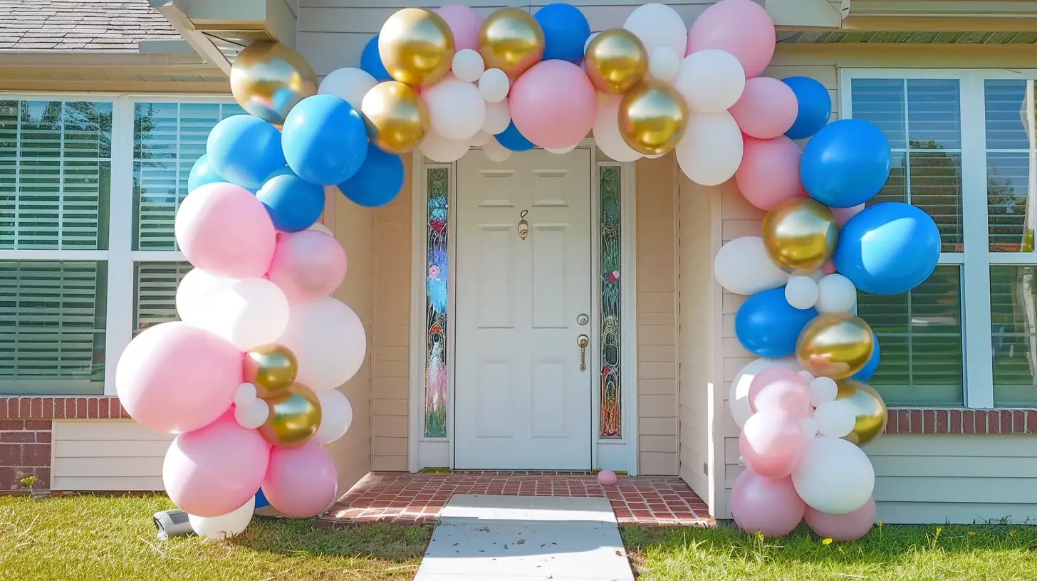 How to Attach a Balloon Garland to a Backdrop