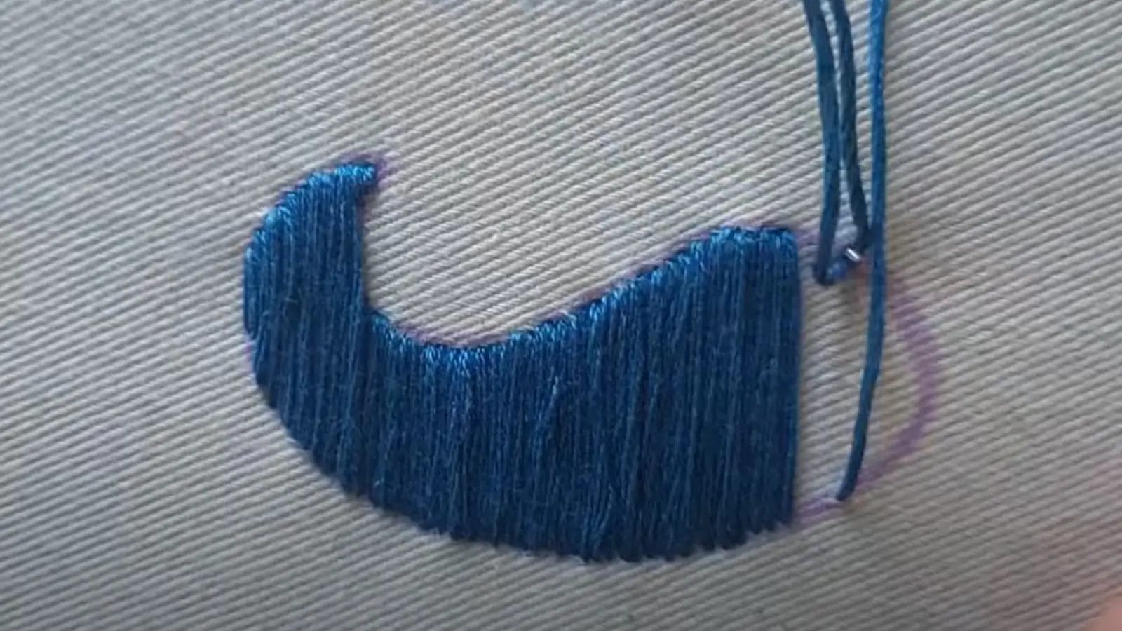 how to embroidery satin stitch