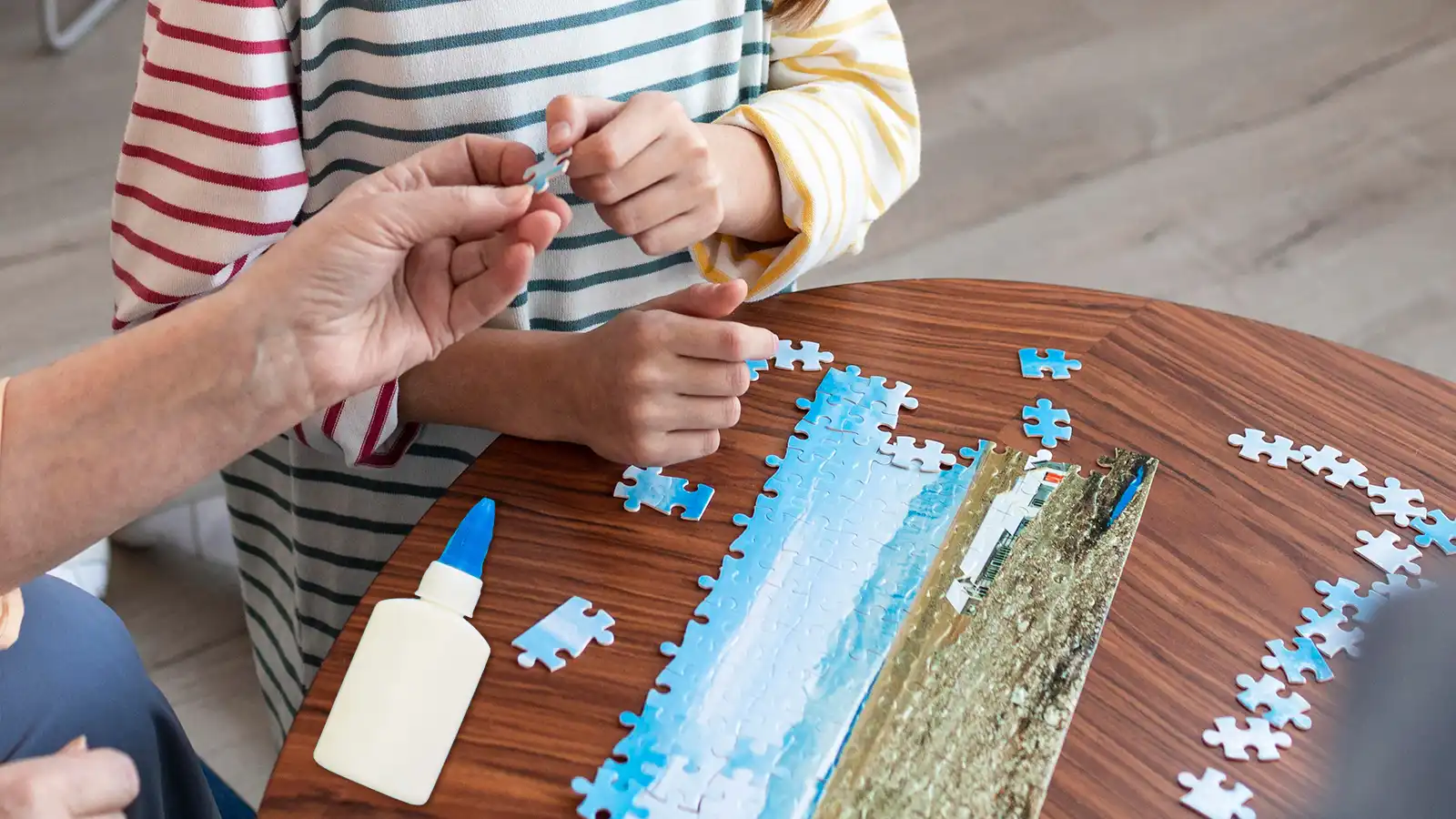 How to Glue a Wooden Puzzle Together