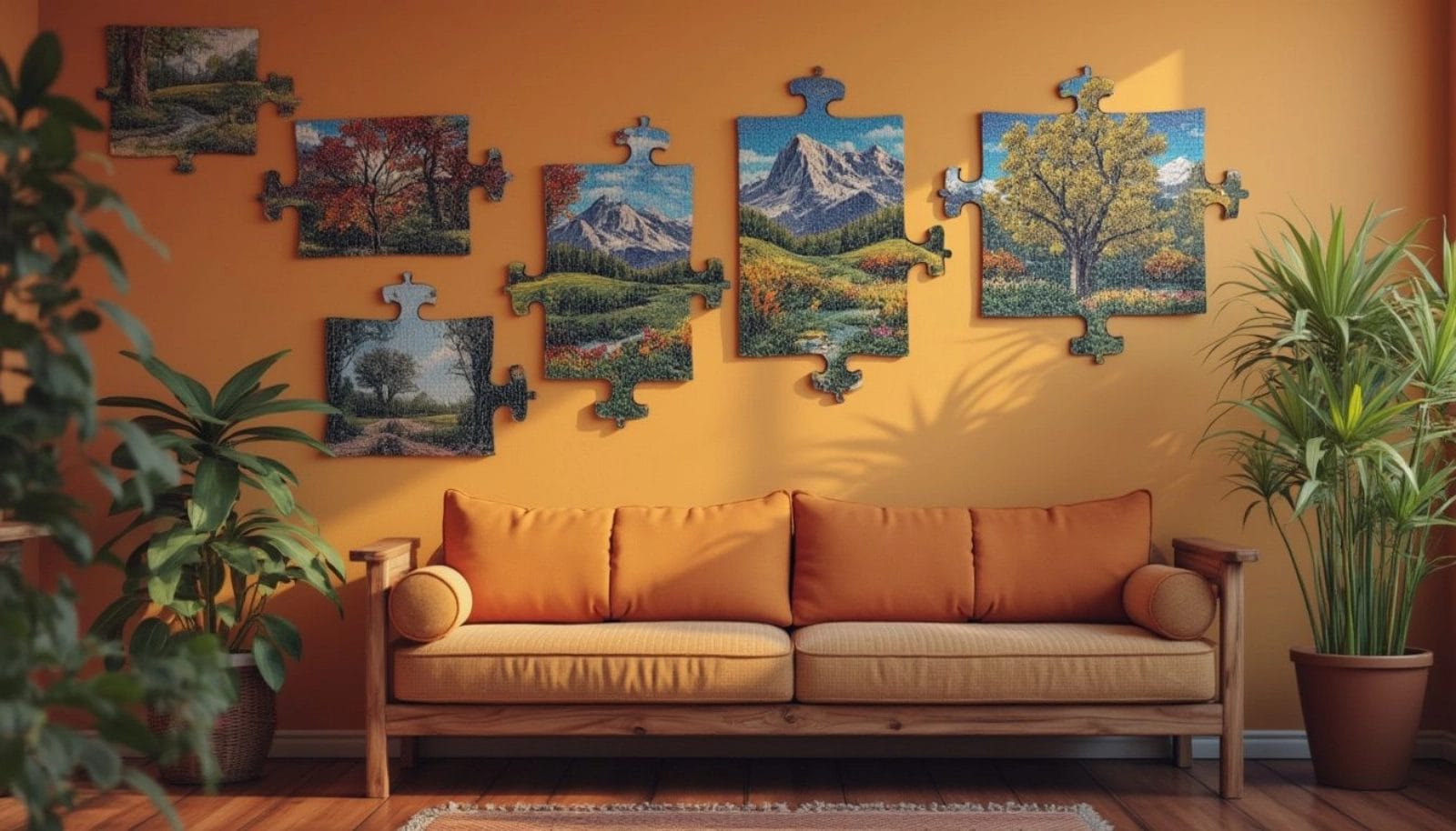 How to Hang Puzzles on the Wall for a Stunning Display