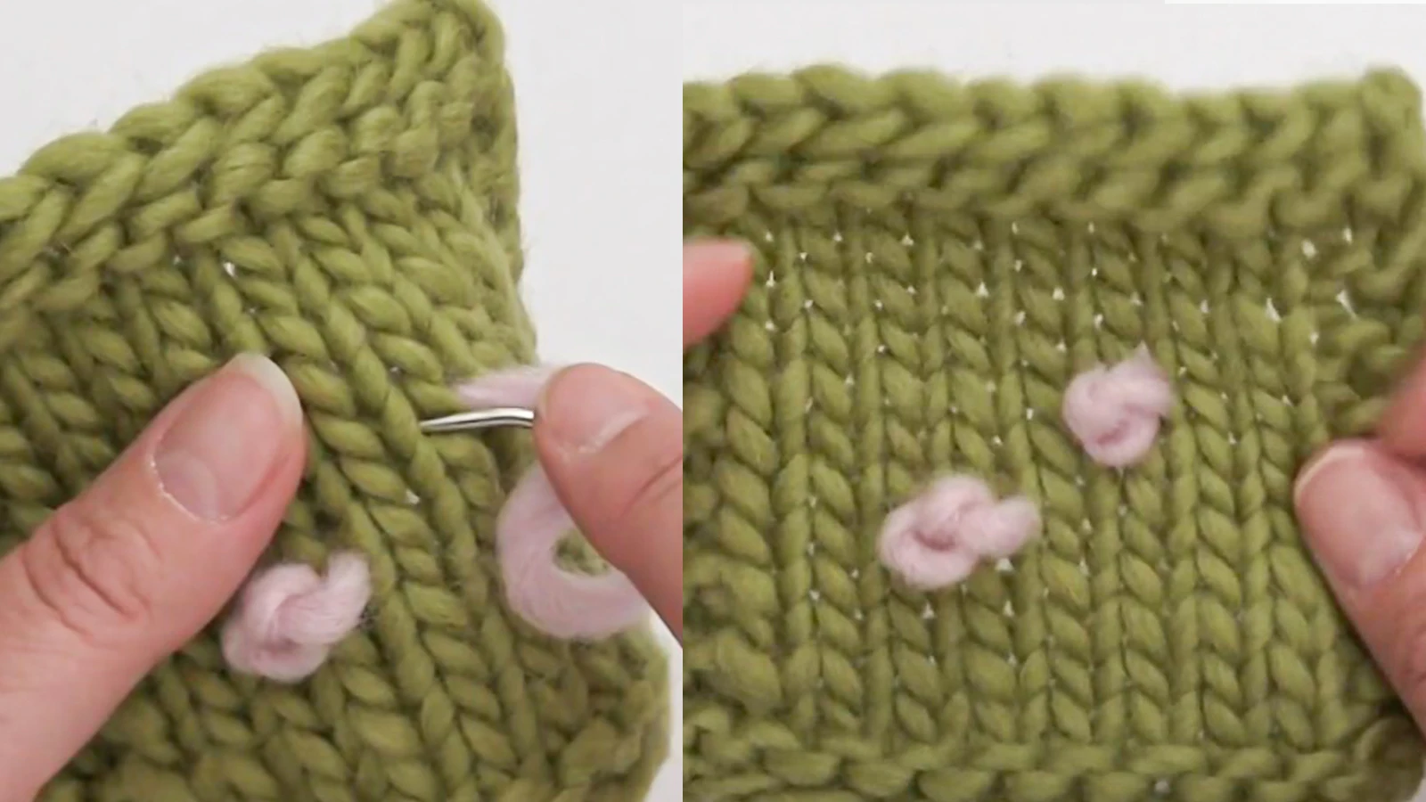 how to make a french knot on crochet
