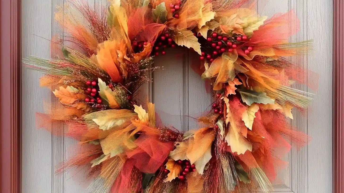 How to Make a Tulle Wreath