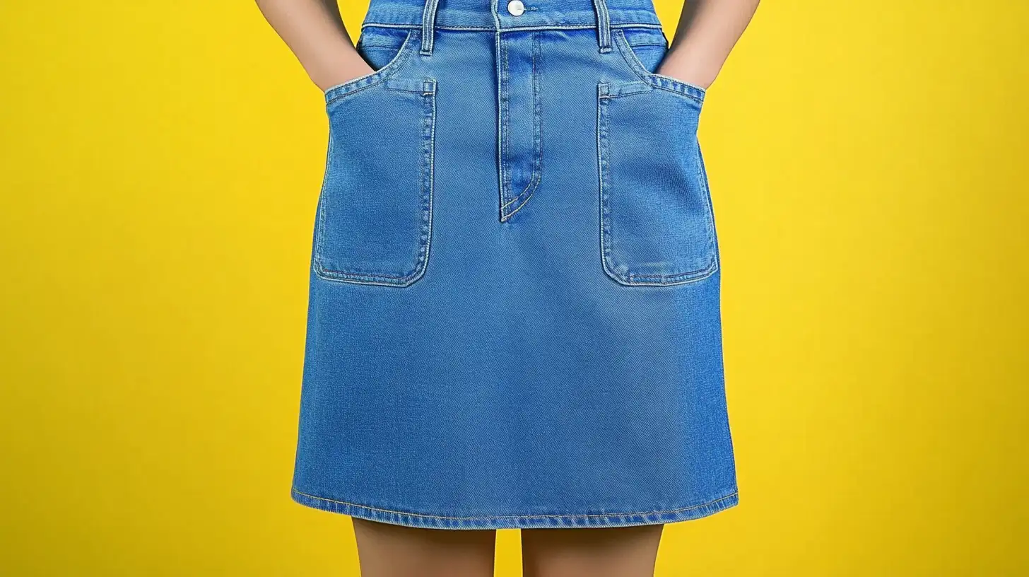 How to Sew a Denim Skirt