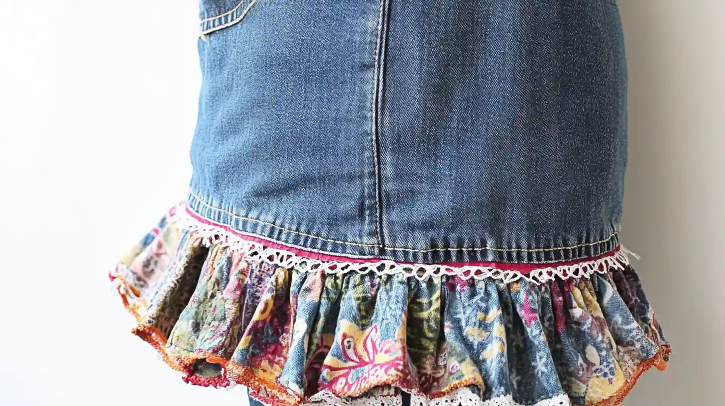 How to Sew a Denim Skirt