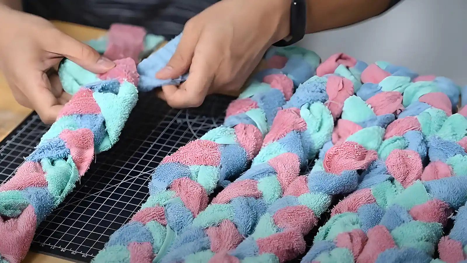 How to Make a Braided Rug