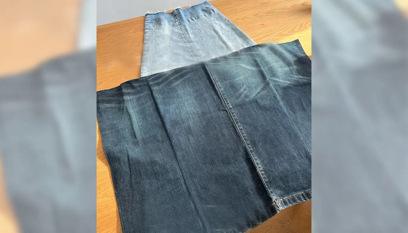 DIY Apron From Jeans