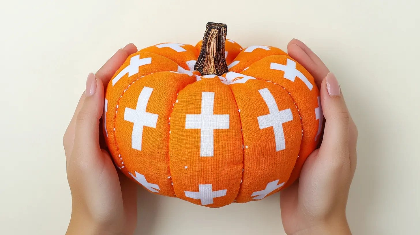 How to Make a Fabric Pumpkin