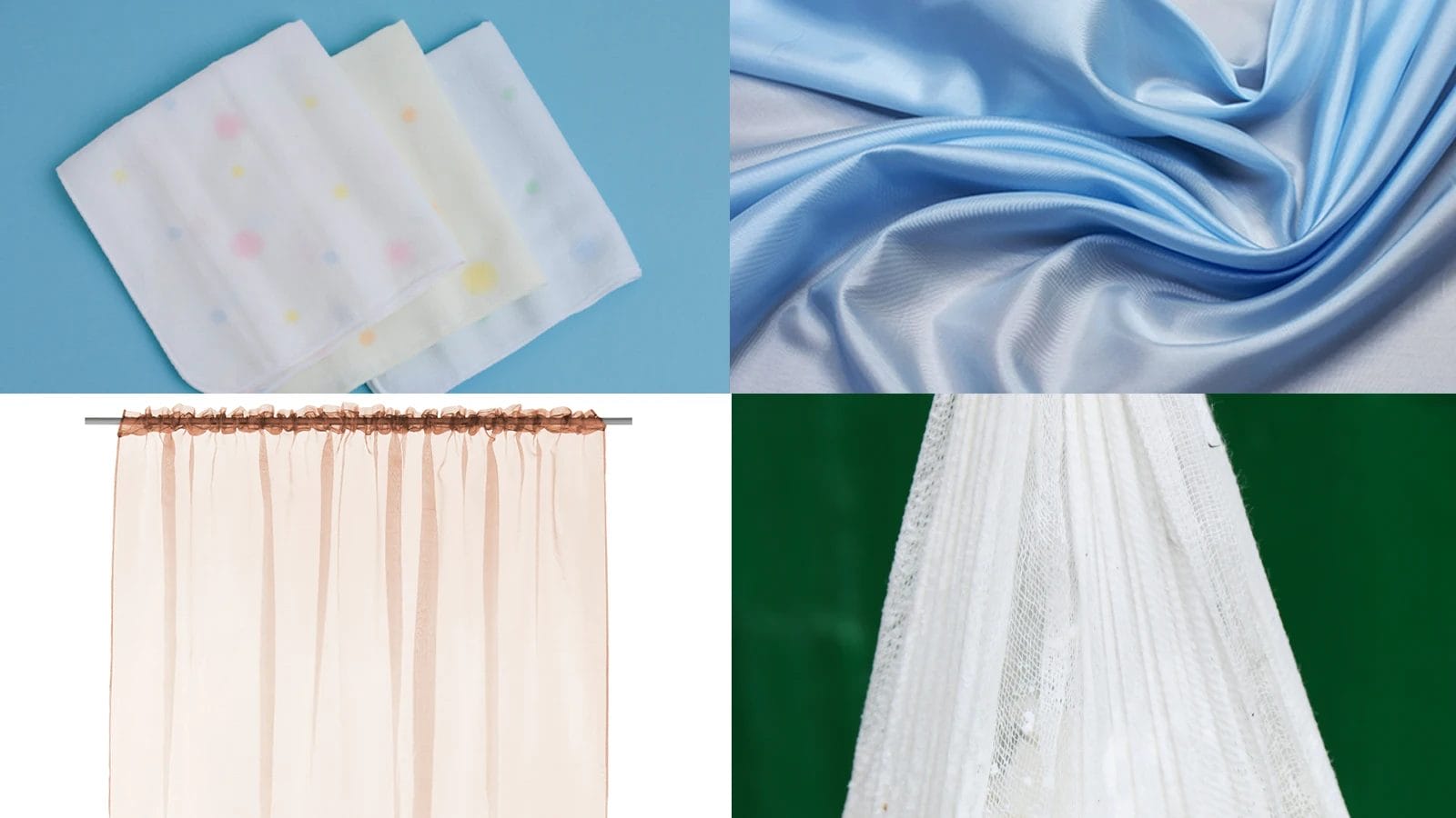 types of gauze fabric