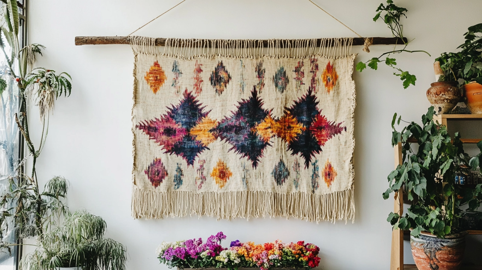 How to Make a Fabric Wall Hanging