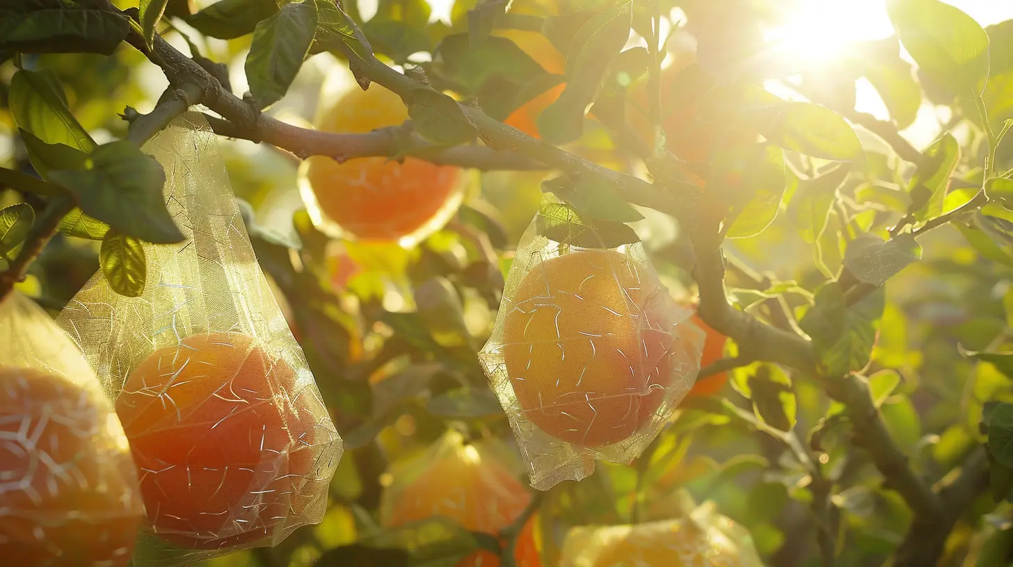 why should you choose organza bags for fruit tree