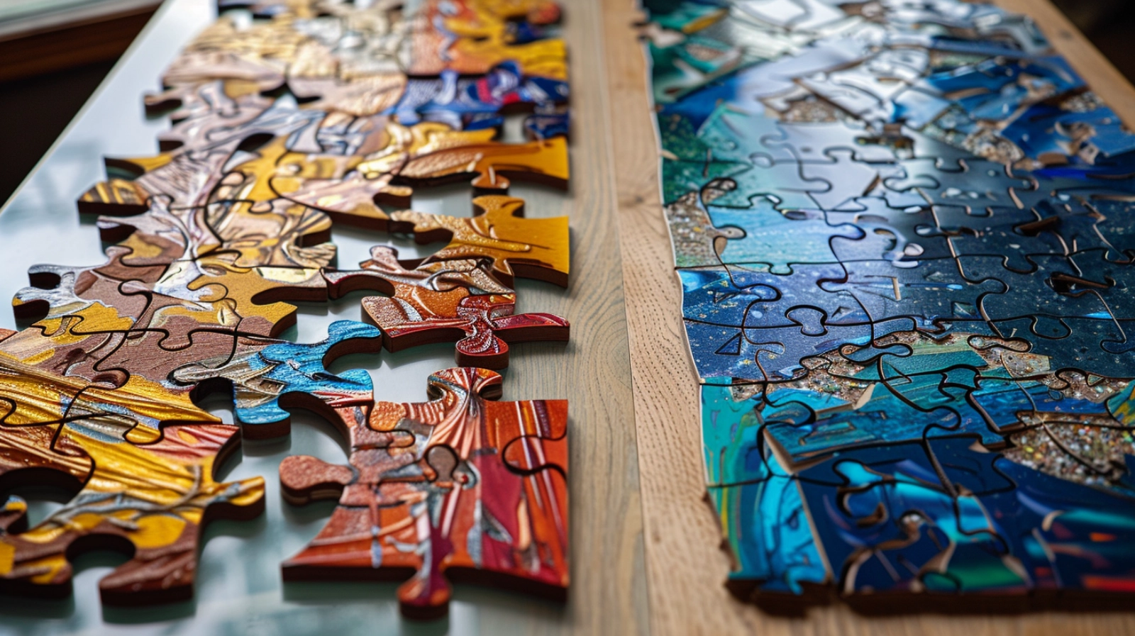 Wooden Puzzles VS. Cardboard Puzzles